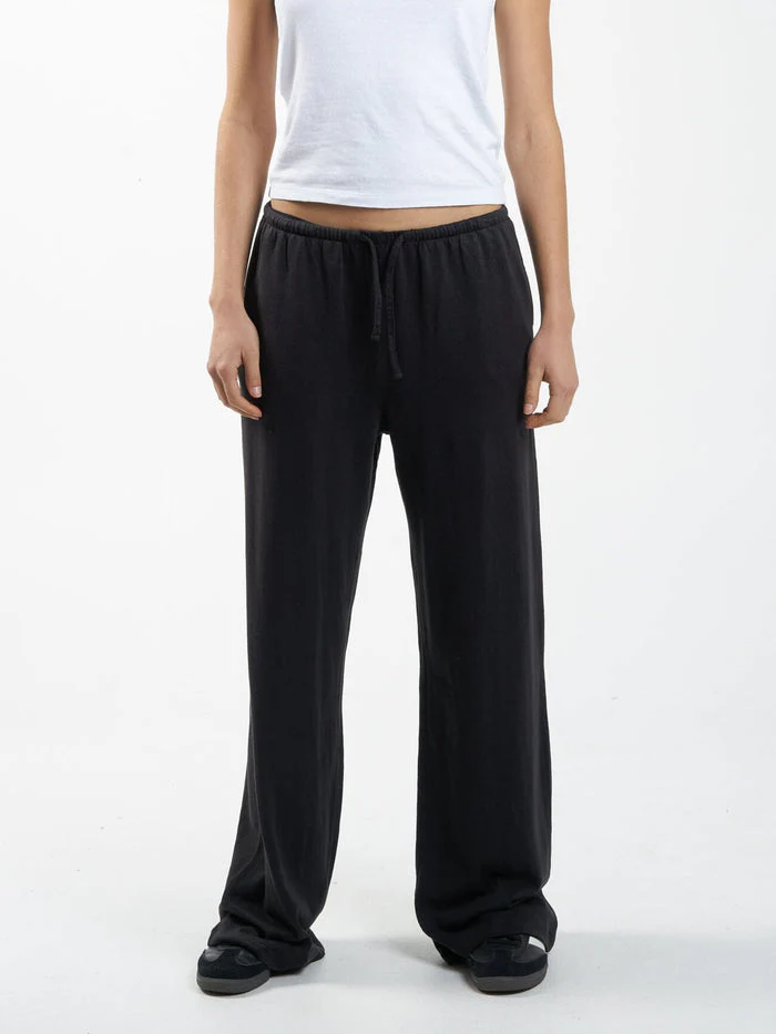 Thrills Hemp Relax Pant - Black - Image 2