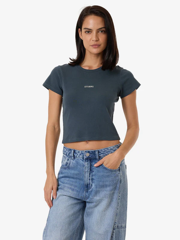 THRILLS Minimal Thrills Mini Tee - DARK SLATE