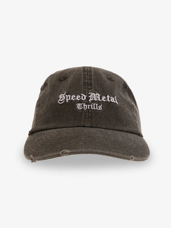 THRILLS Speed Metal 6 Panel Cap - MERCH BLACK