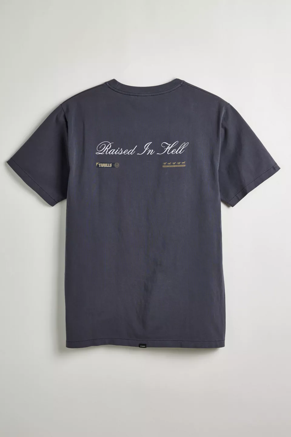 Thrills Hell Raising Bronco Tee- Black - Image 2