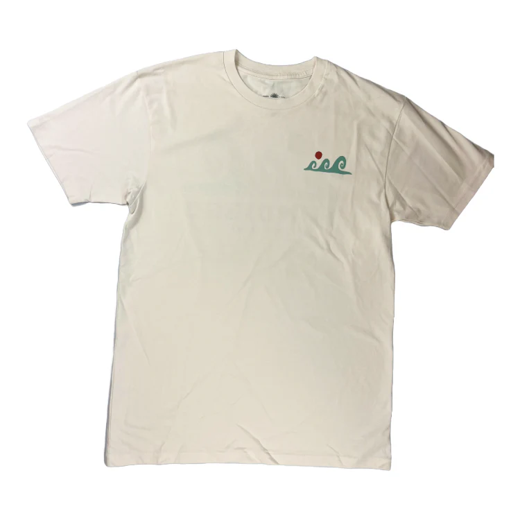 SunDiego TRES WAVES T-Shirt - Vintage White - Image 3