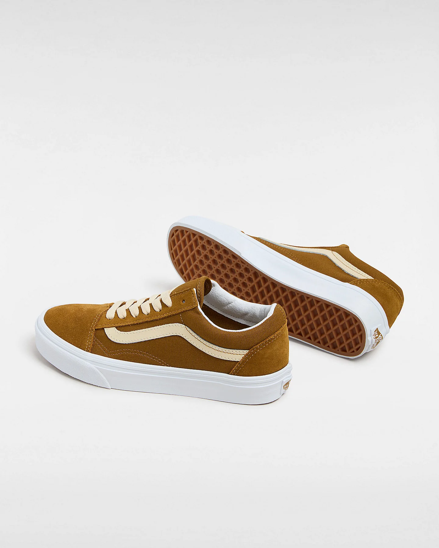 Vans Old Skool Shoes - BROWN - Image 2