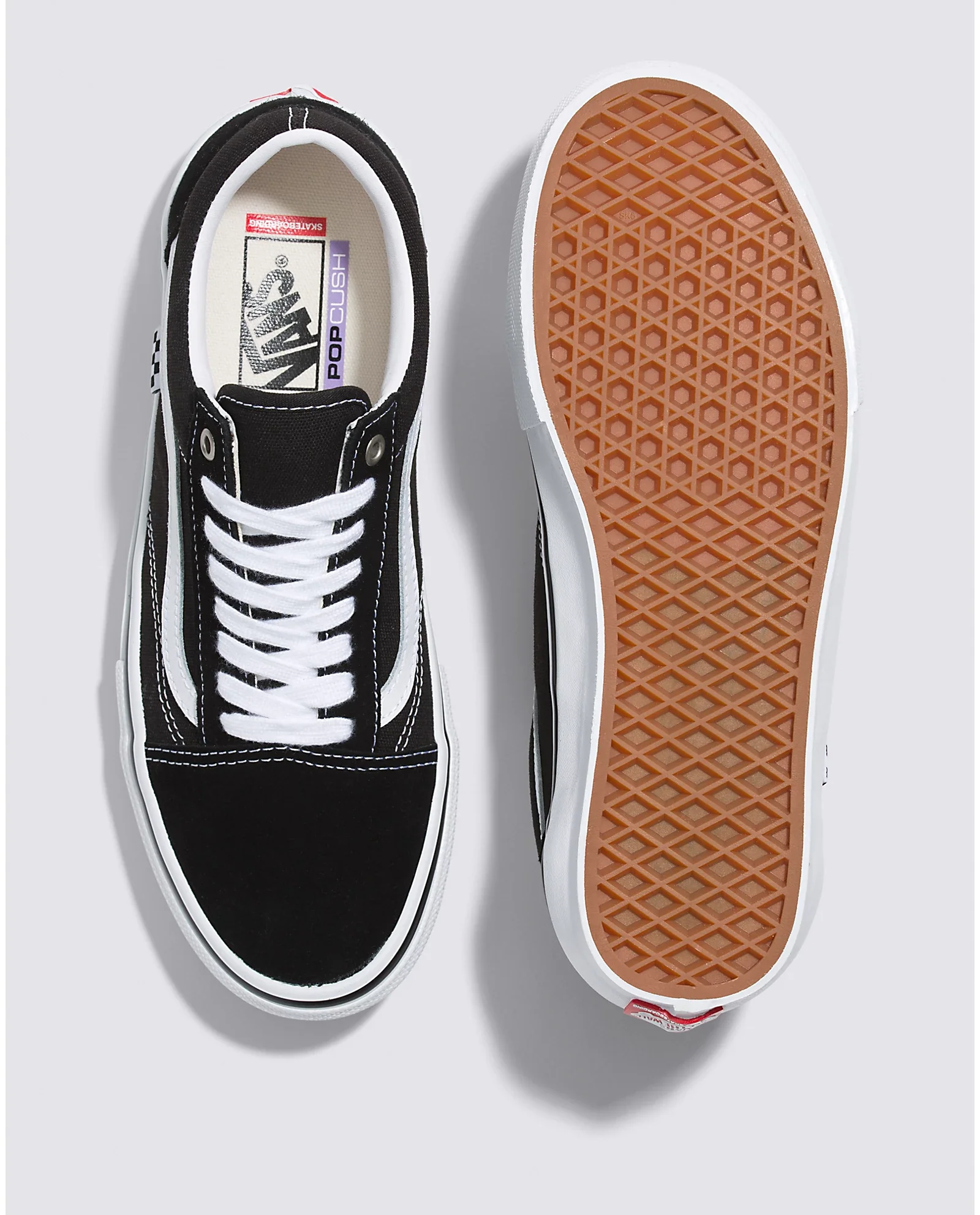 Vans Skate Old Skool - Black White - Image 3