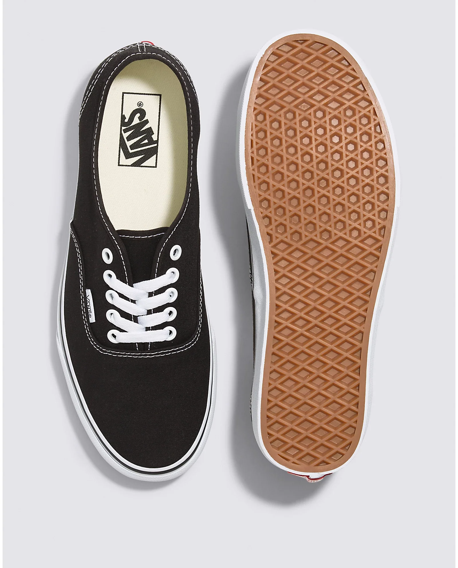 Vans Unisex Authentic Shoe - Black - Image 3