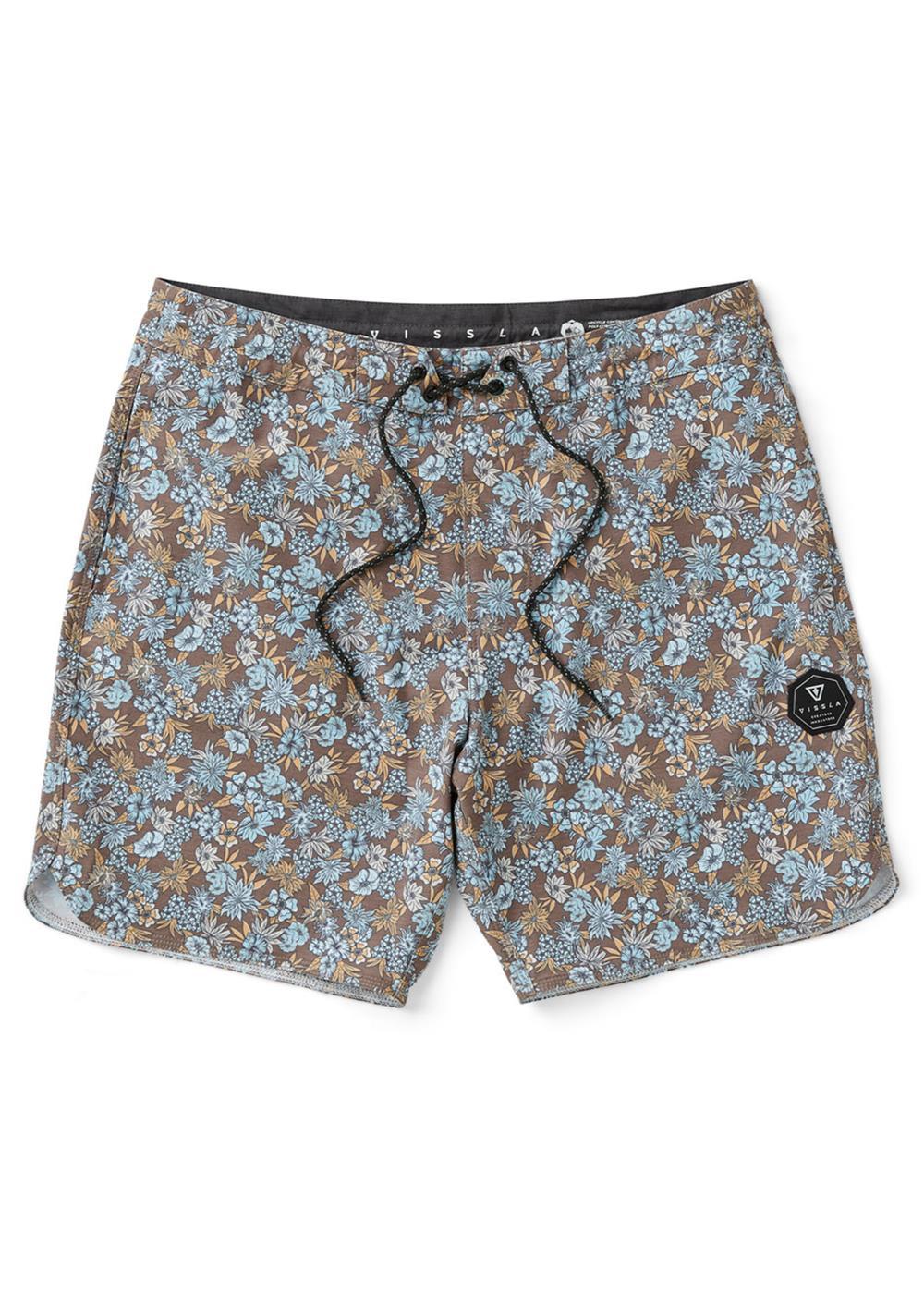 Vissla Beacons 17.5" Boardshort - Dark Earth Dke