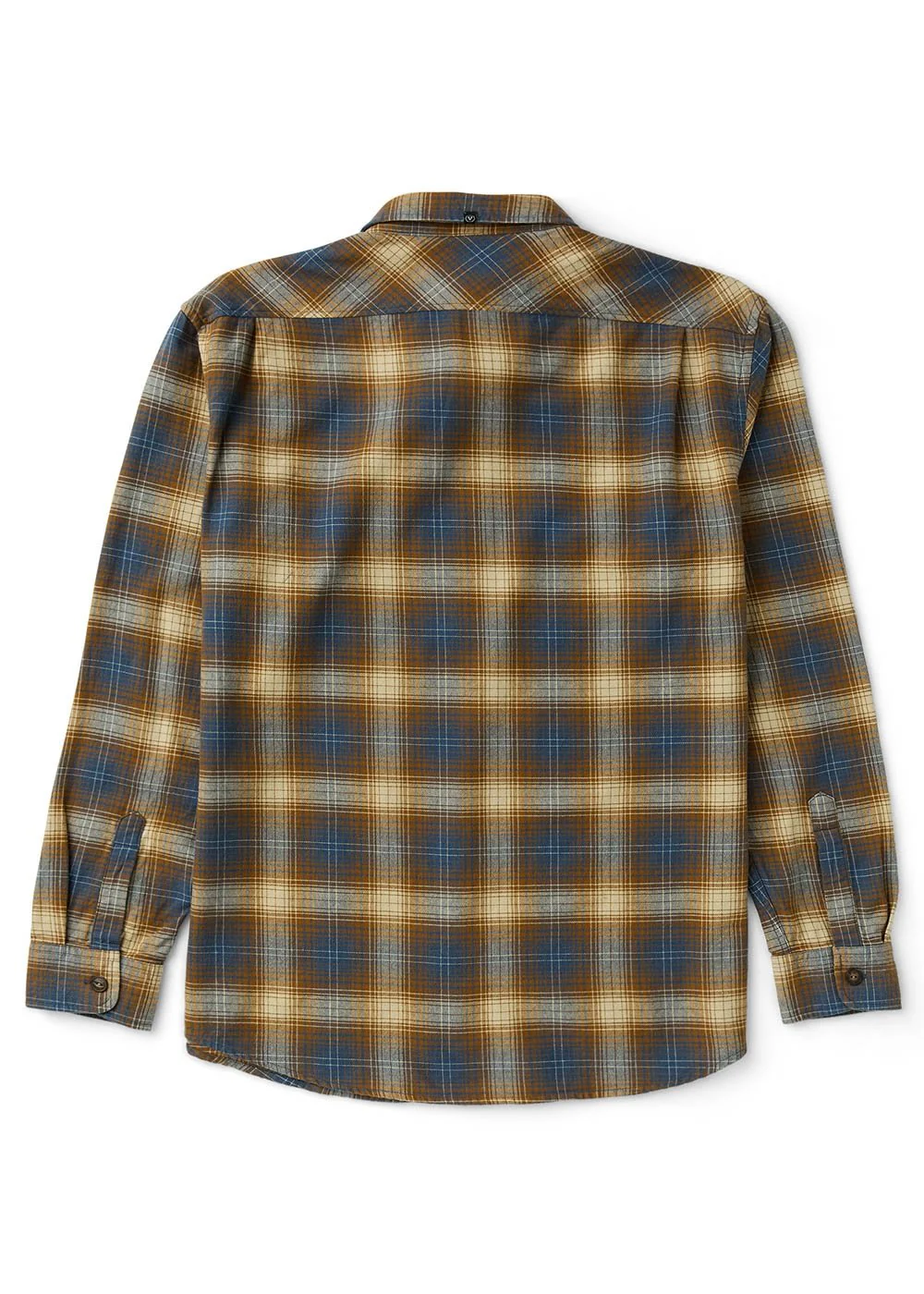 Vissla Central Coast Eco Long Sleeve Flannel - Rubber - Image 2