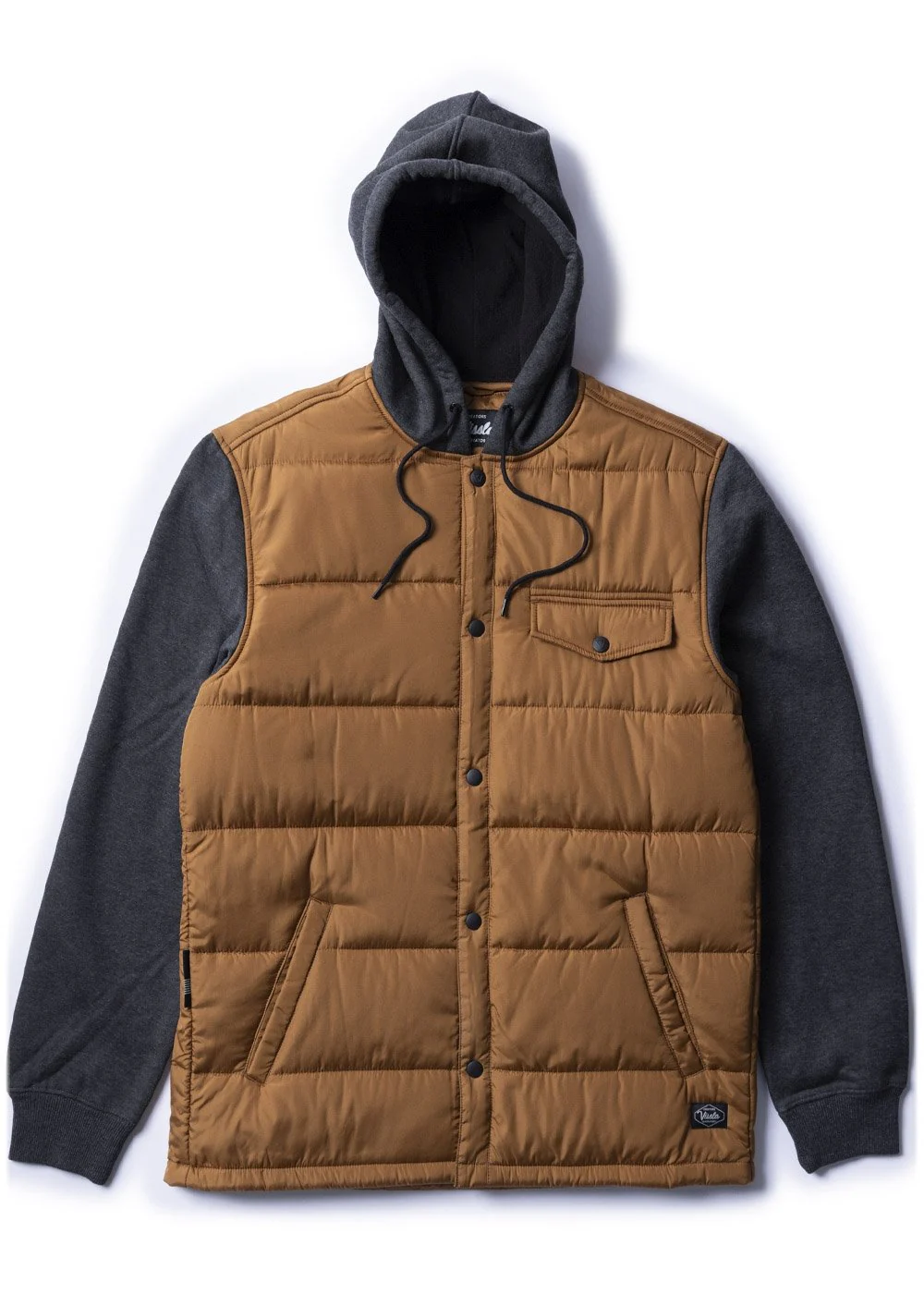 Vissla Creators Marin Eco Hooded Jacket - RUBBER