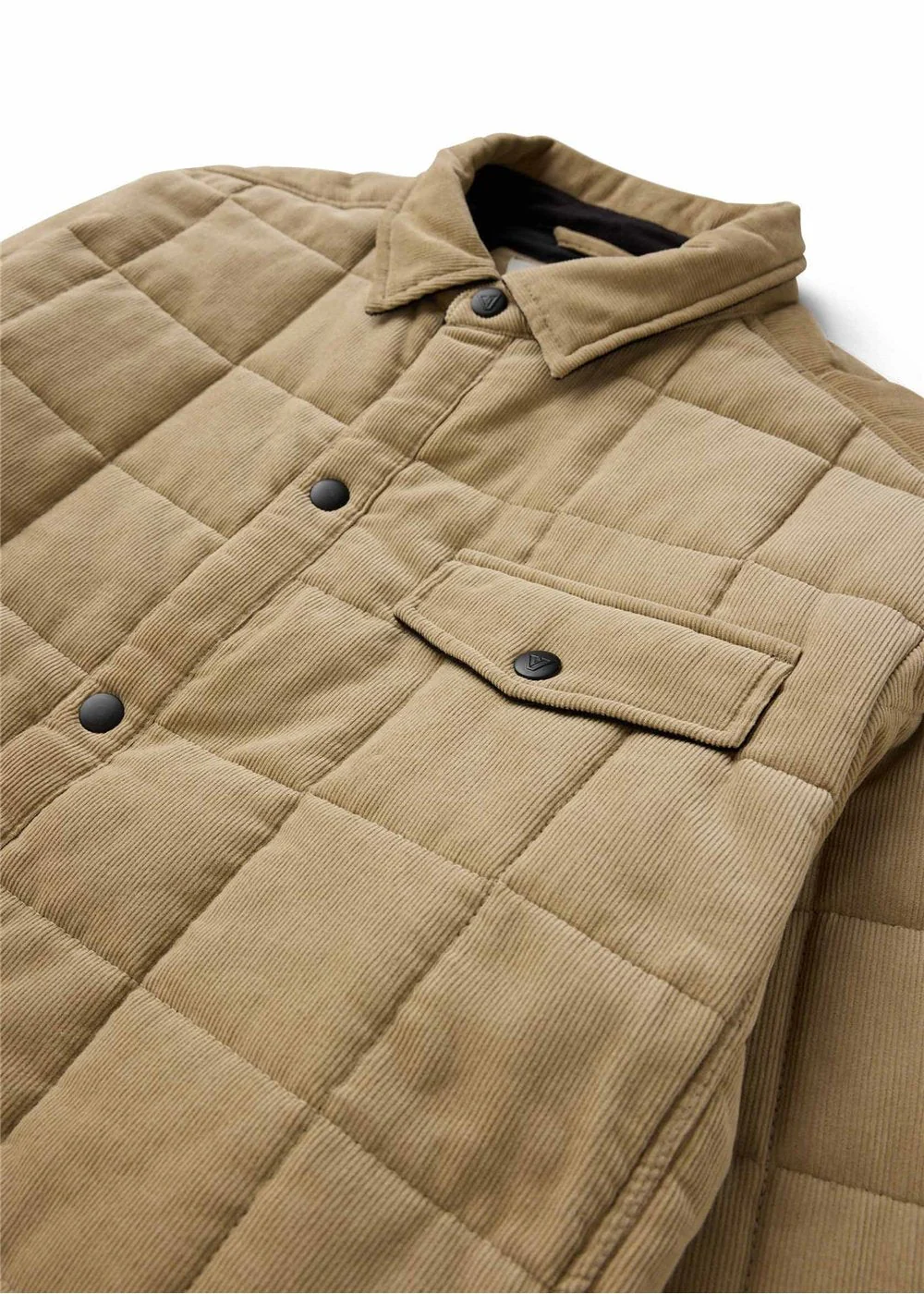 Vissla Cronkite Organic Cord Jacket - Light Khaki - Image 3