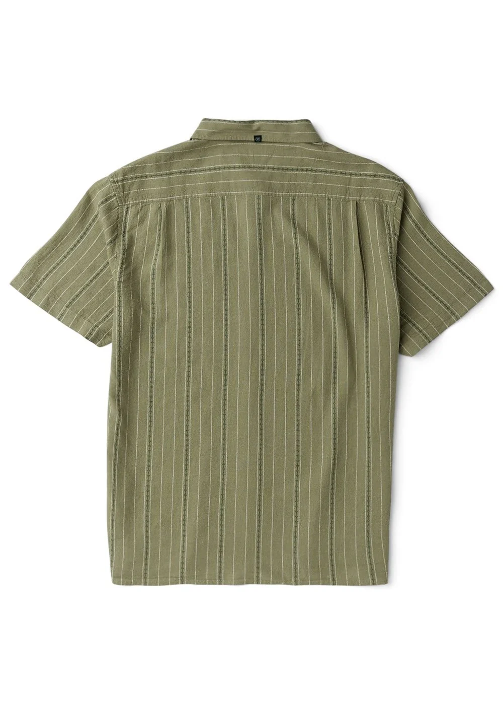 Vissla Linen Pin Short Sleeve Shirt - Sage - Image 2