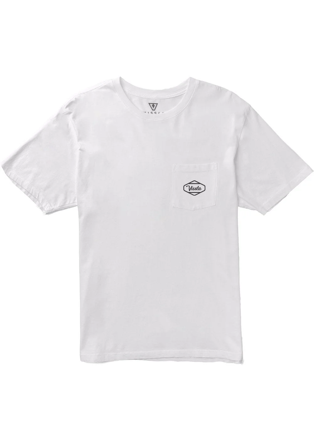 Vissla Magic Hands Premium Pkt Tee - WHITE - Image 2