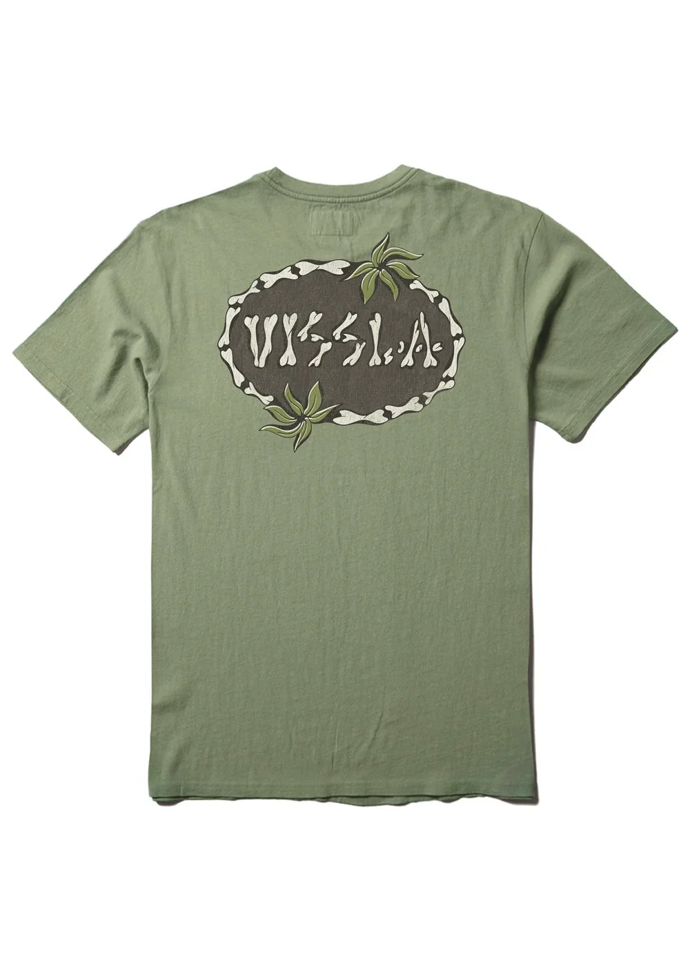 Vissla Men's Bone Cove SS Heavyweight Tee - Sage