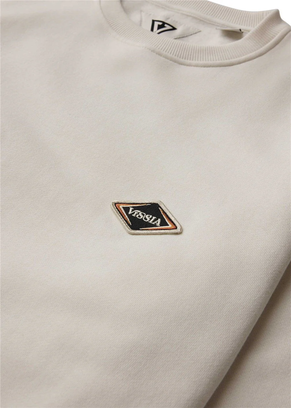 Vissla Men's Solid Sets Eco Crew - Vintage White - Image 3