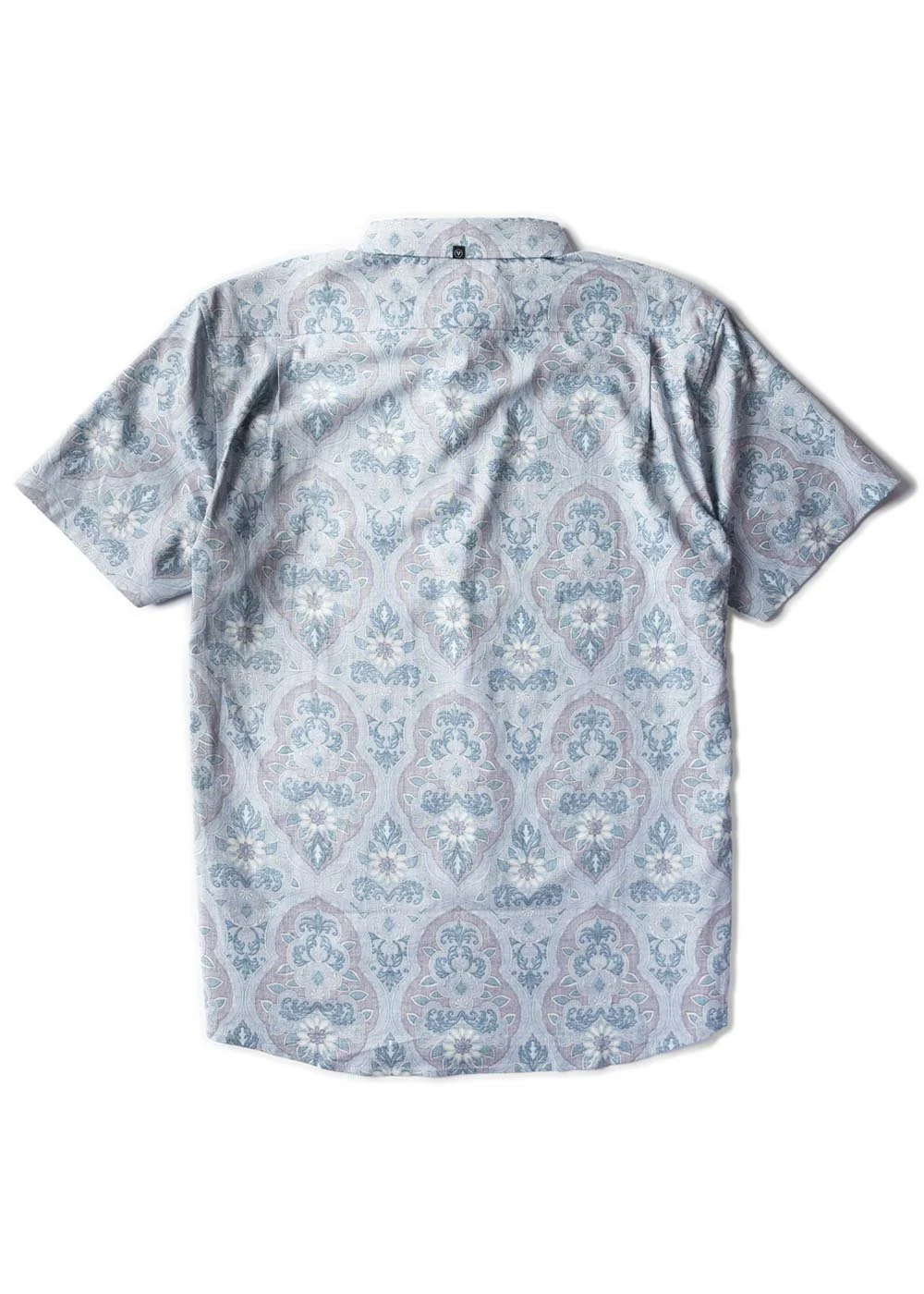 Vissla Mundaka Eco Short Sleeve Shirt - FADED DENIM - Image 2