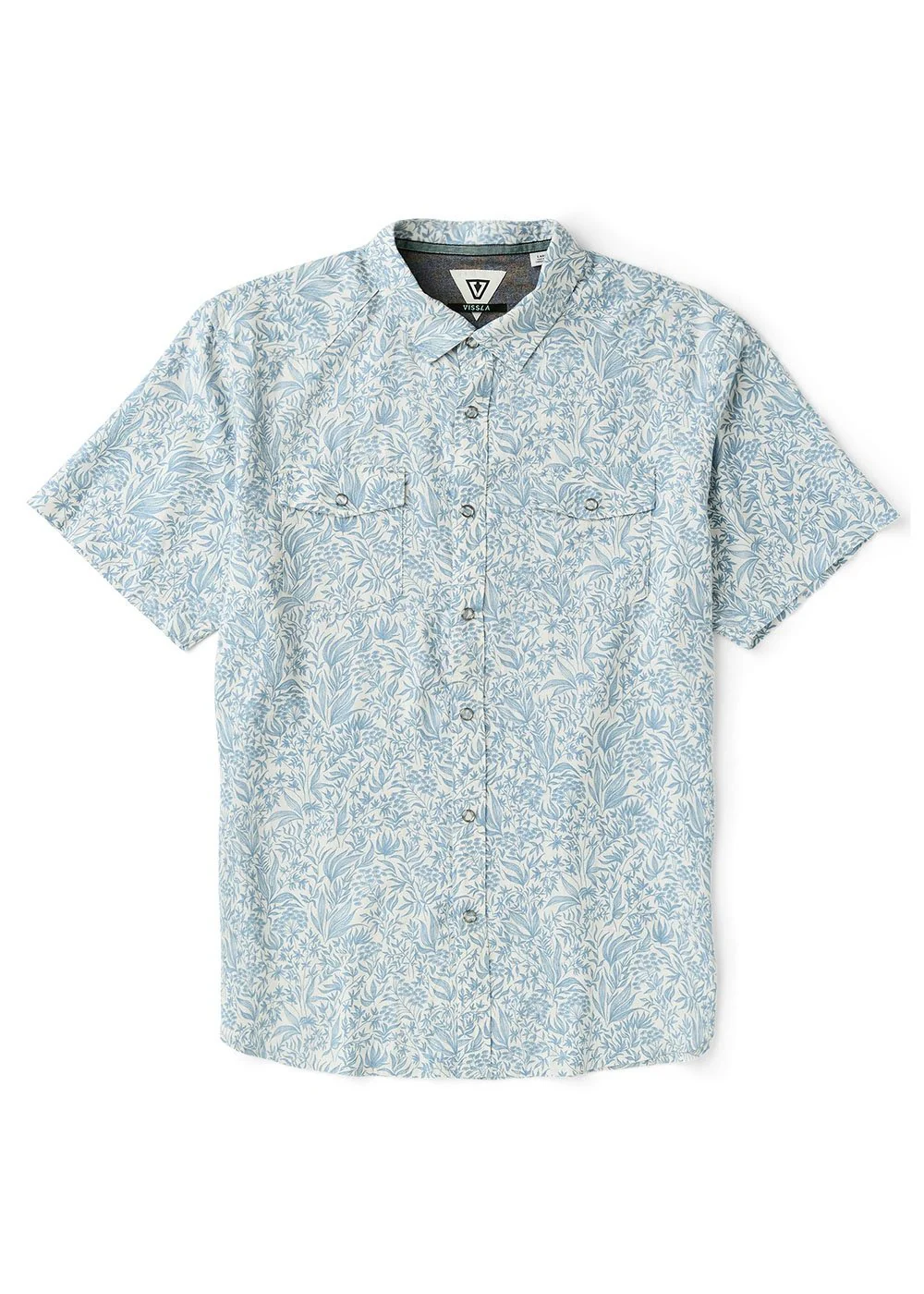 Vissla Prairie Dog Short Sleeve Shirt - Vintage White
