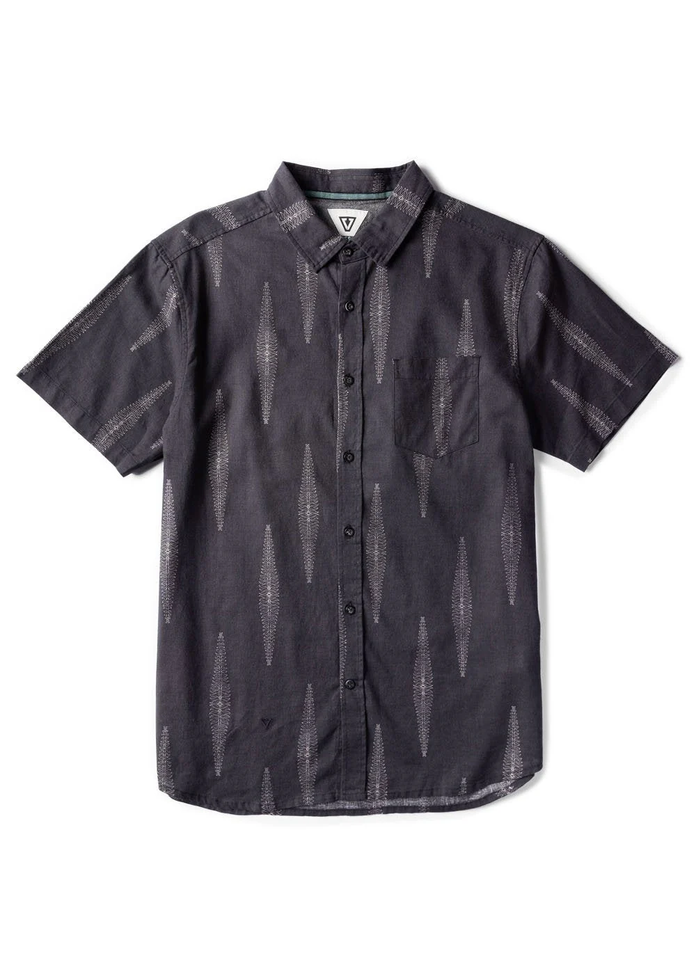 Vissla Seaside Eco Short Sleeve Shirt - PHANTOM