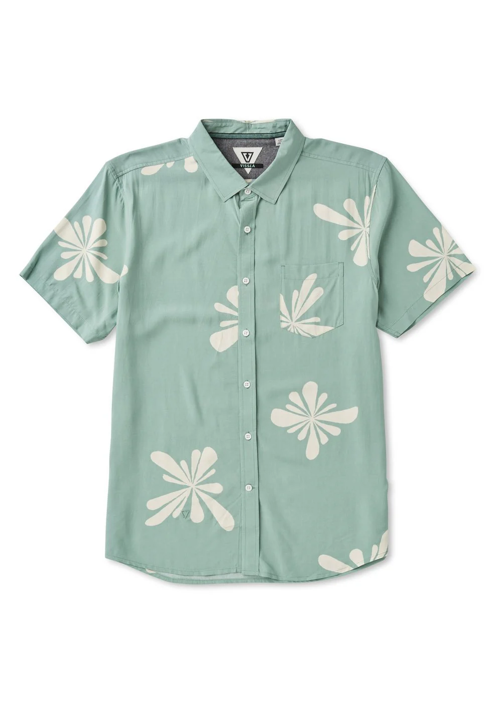 Vissla Solstice Short Sleeve Shirt - Alo Aloe