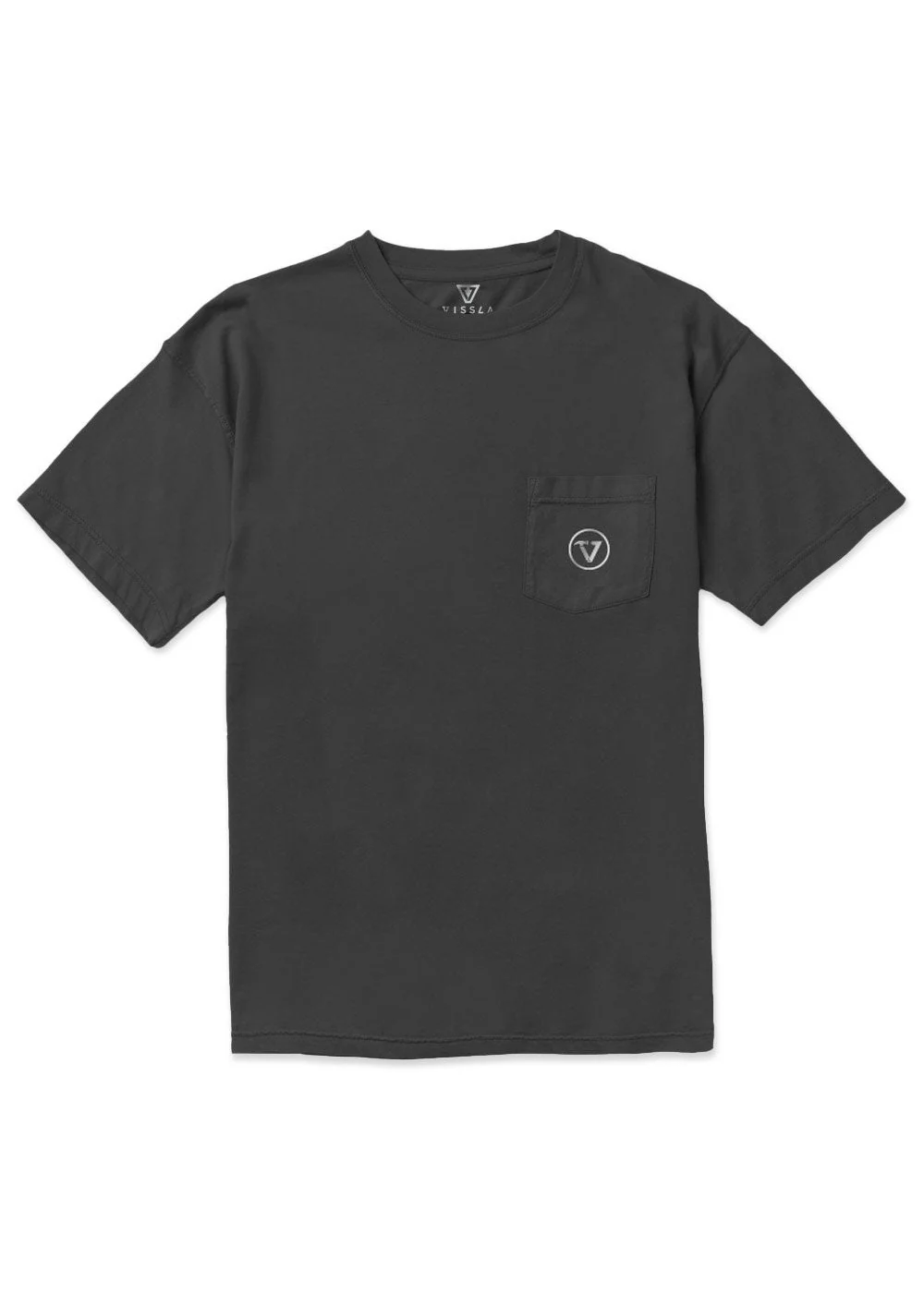 Vissla Super Wolf Premium Pkt Tee - BLACK - Image 2