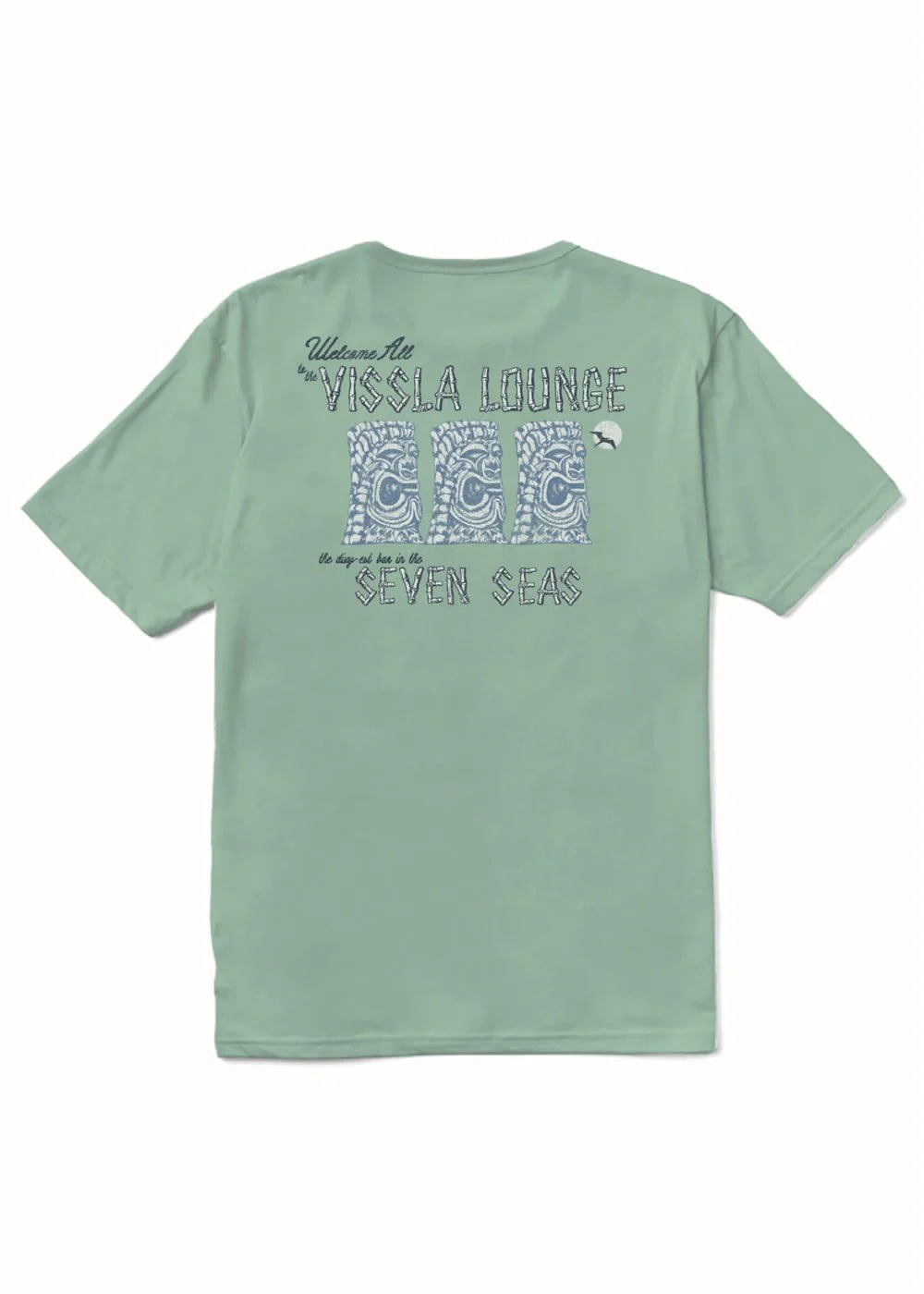 Vissla Tiki Lounge Organic Tee - Jade