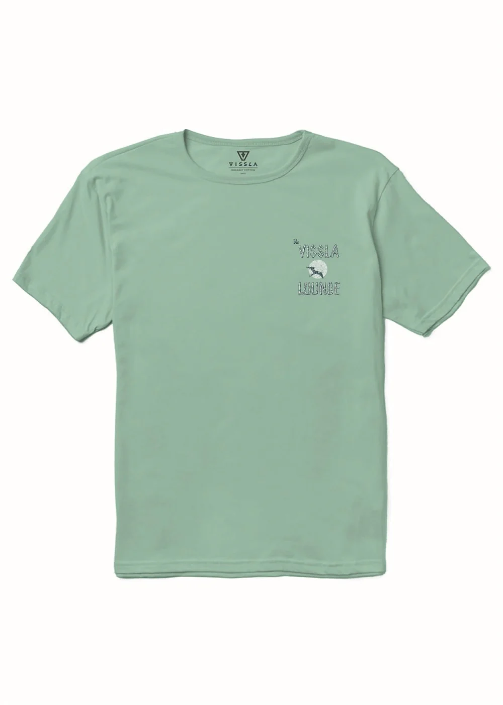 Vissla Tiki Lounge Organic Tee - Jade - Image 2