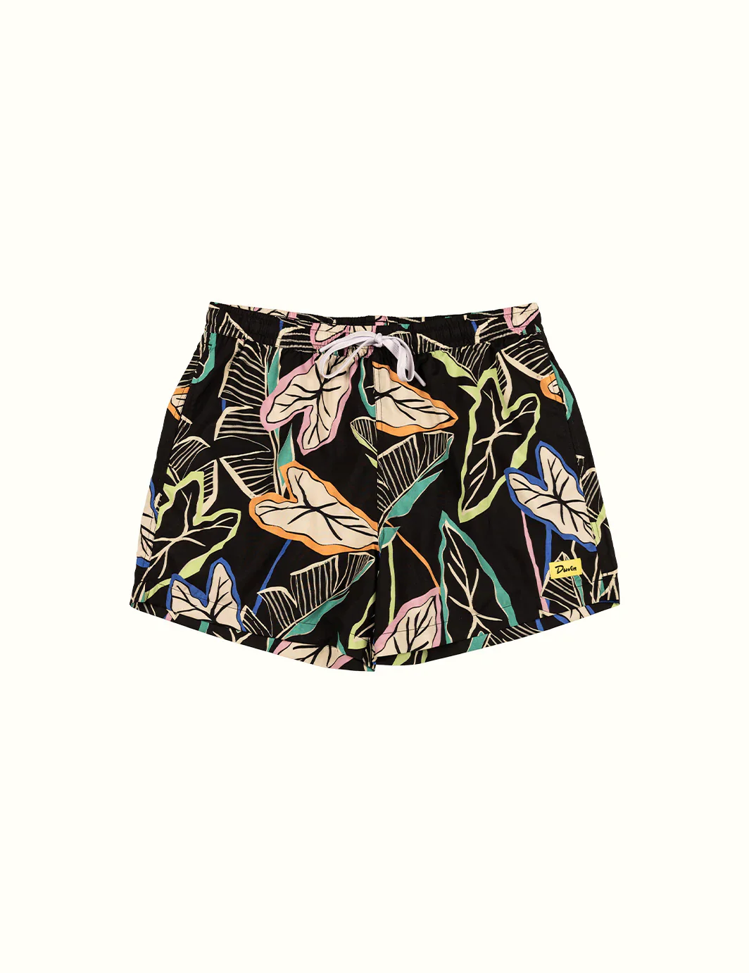 DUVIN PALM SWIM SHORT - NEON