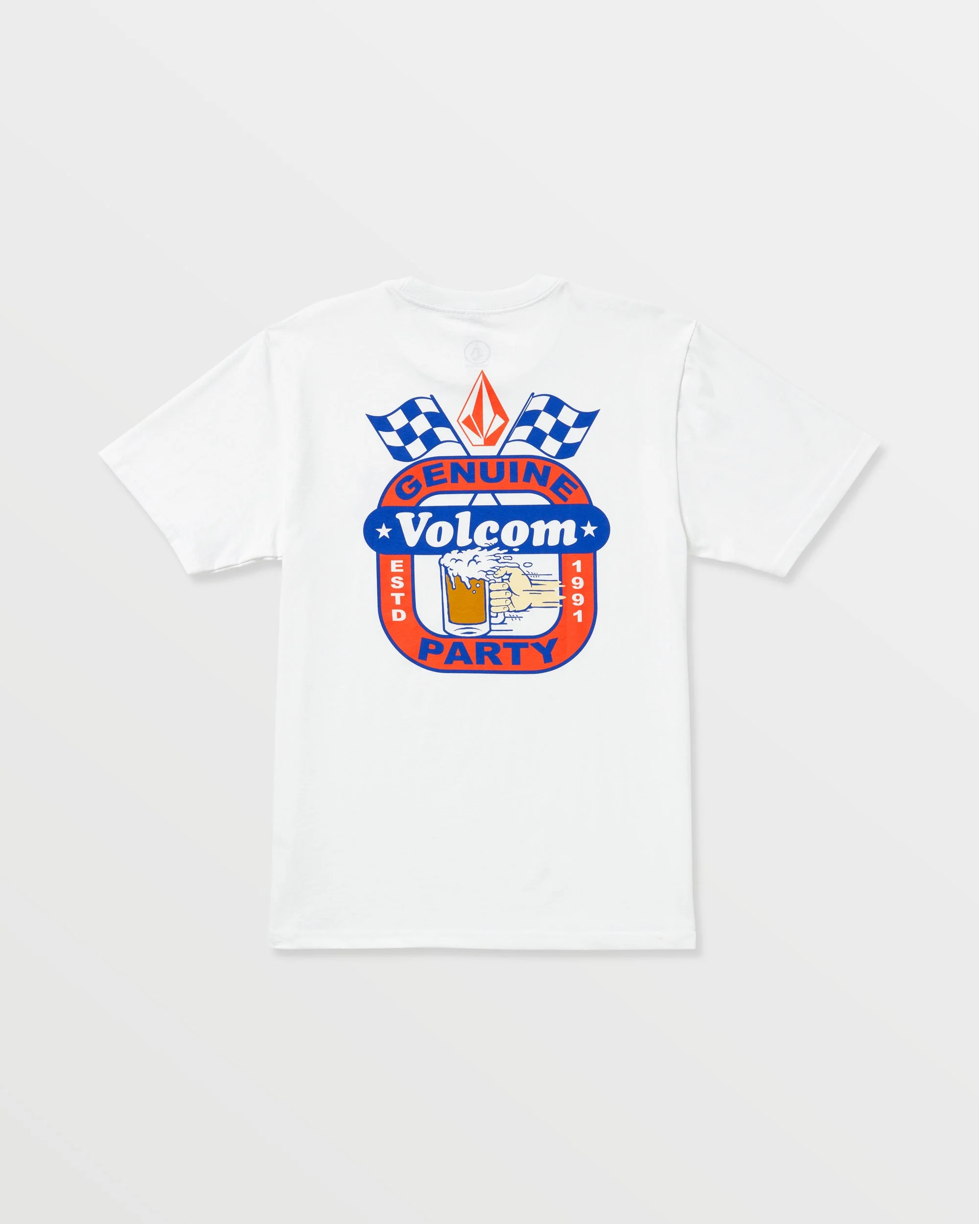 Volcom Fifth Gear Short Sleeve Tee - White - Image 4
