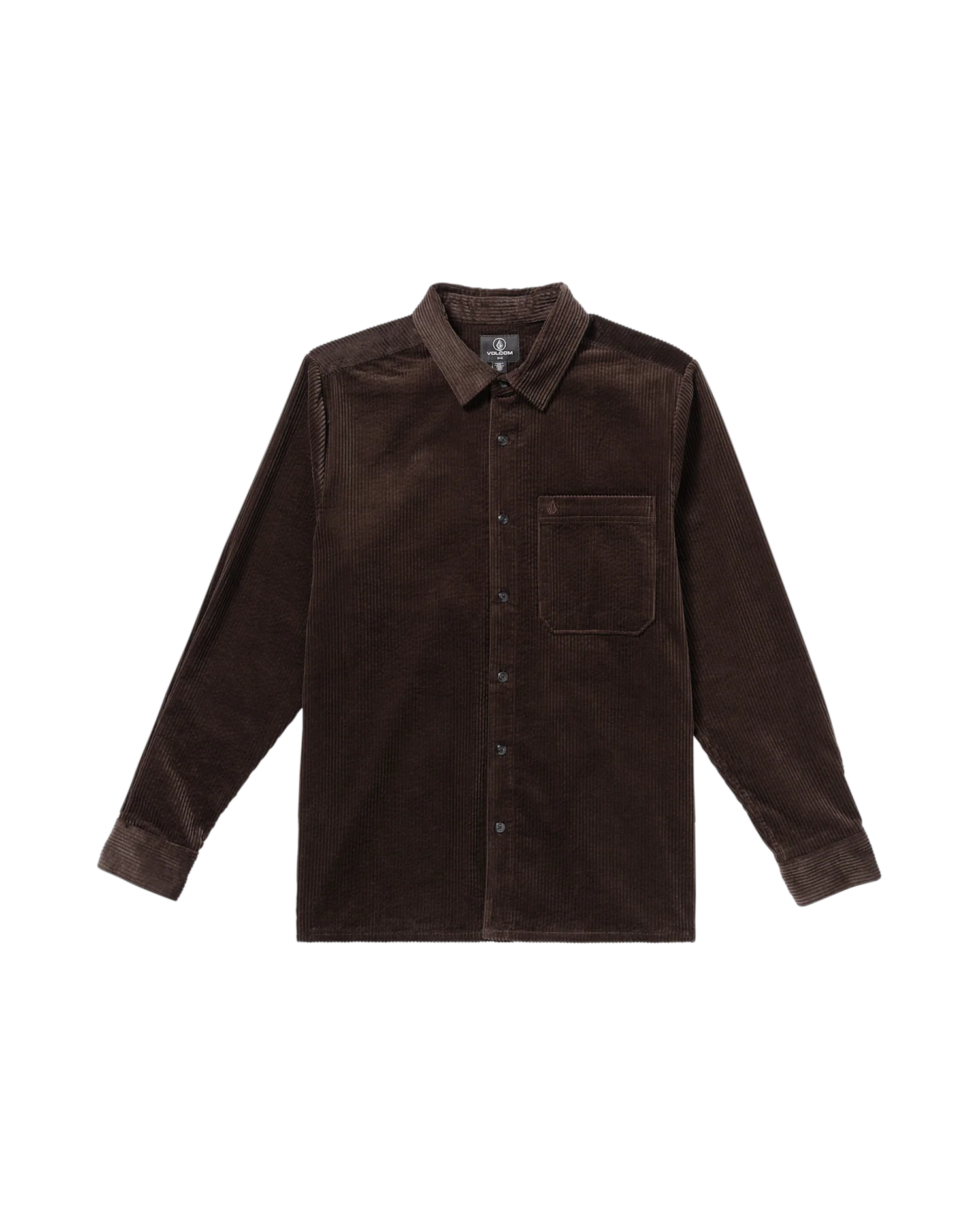 Volcom Fostered Chest Pocket Long Sleeve - Cacao - Image 4