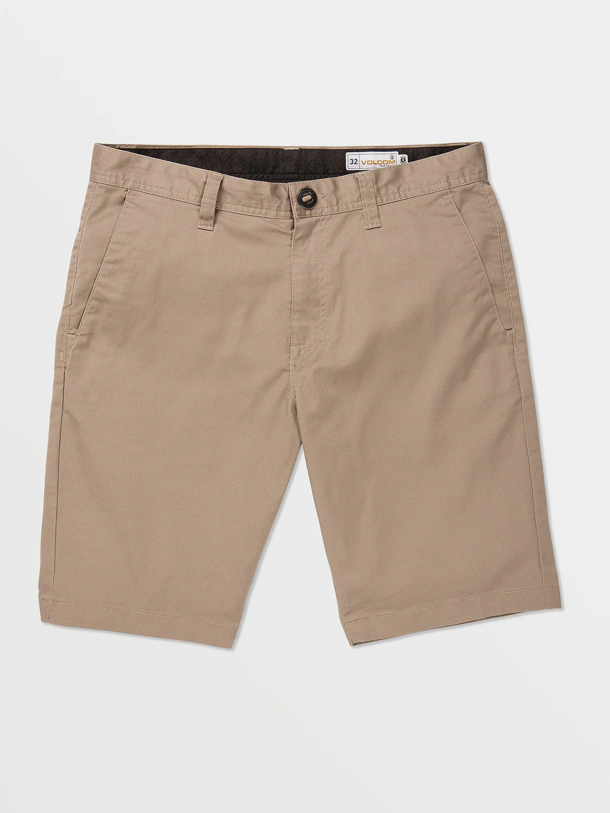 Volcom FRICKIN MODERN STRETCH CHINO SHORTS - KHAKI
