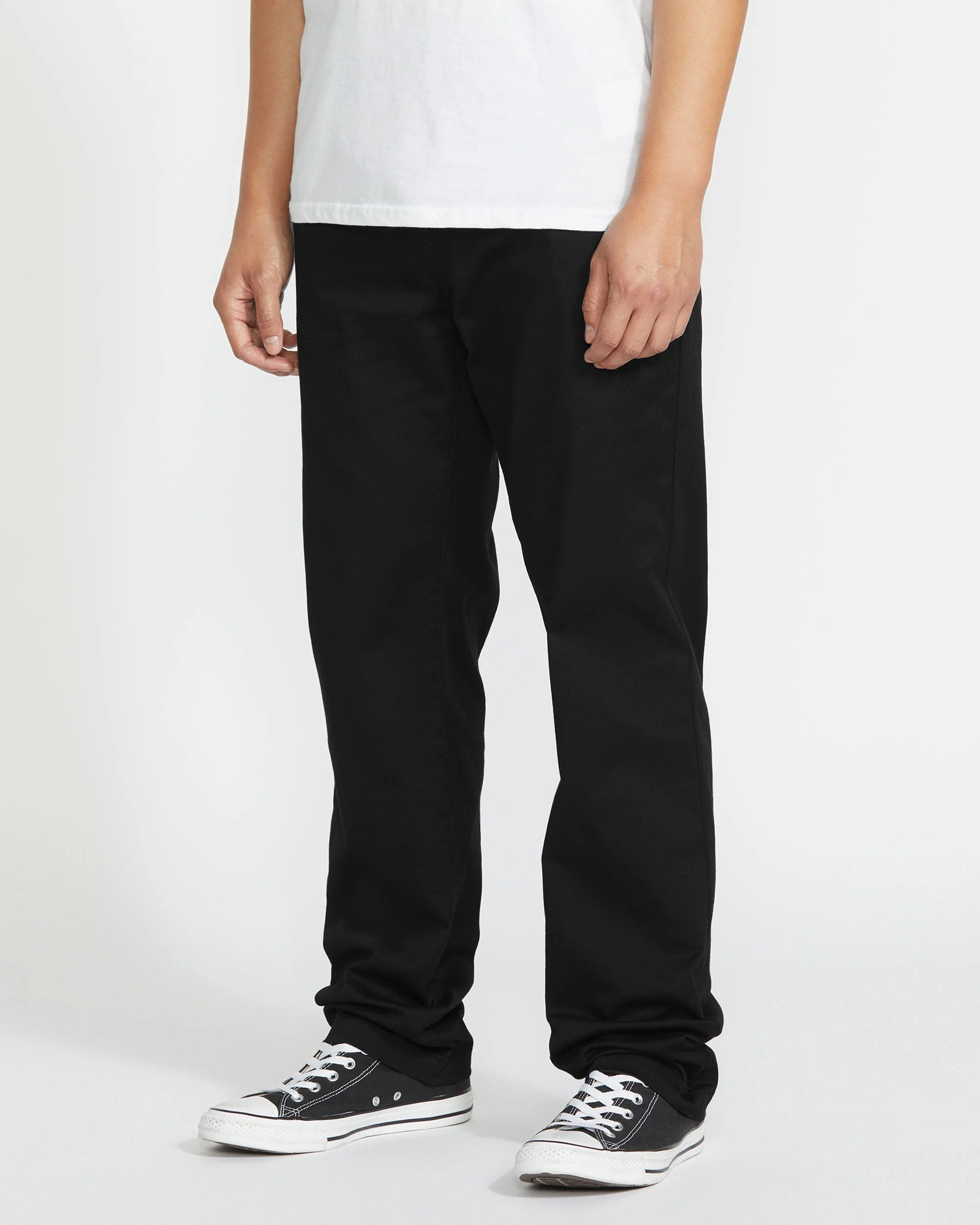 Volcom Frickin Modern Stretch Pants - Black - Image 3