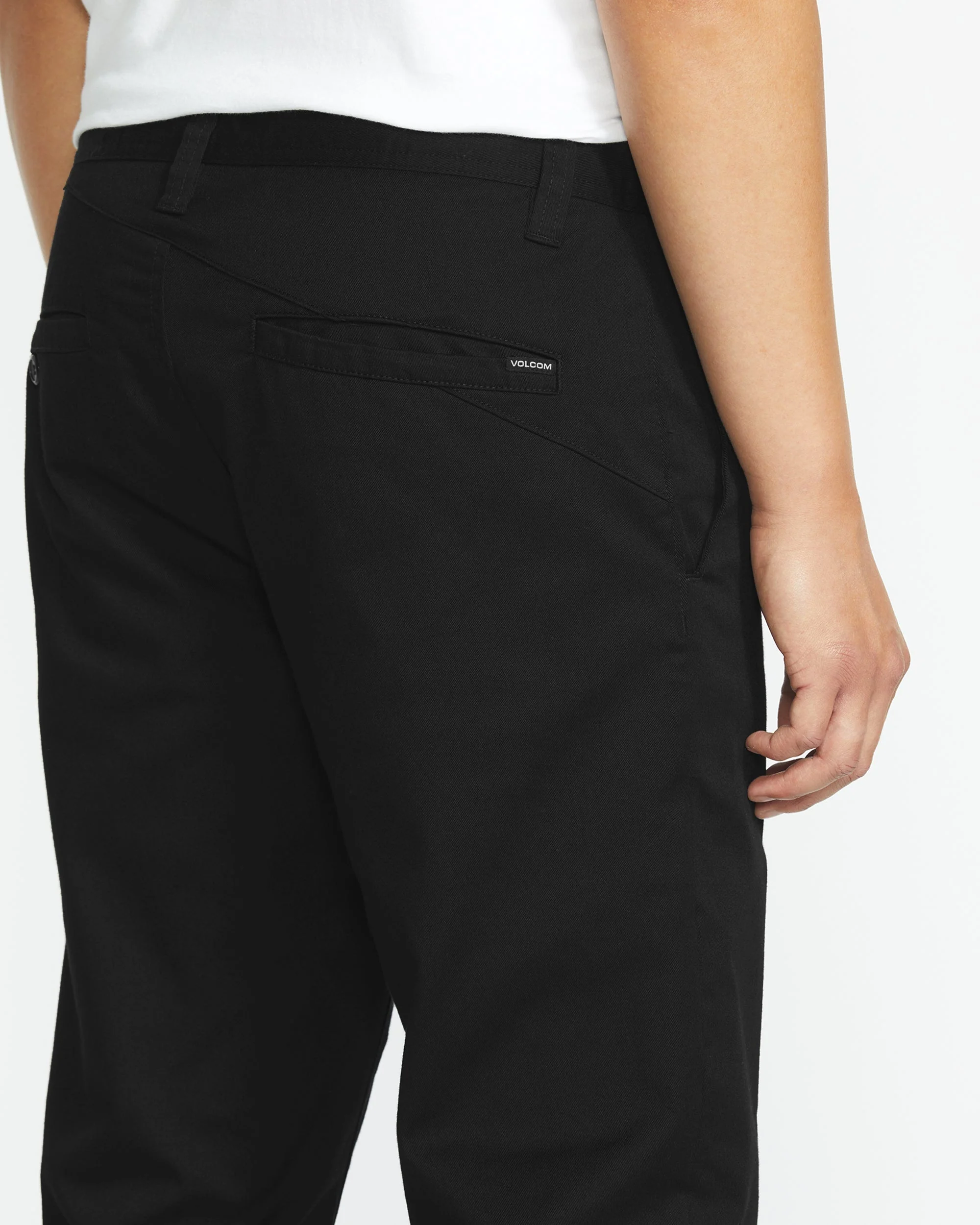 Volcom Frickin Modern Stretch Pants - Black - Image 4