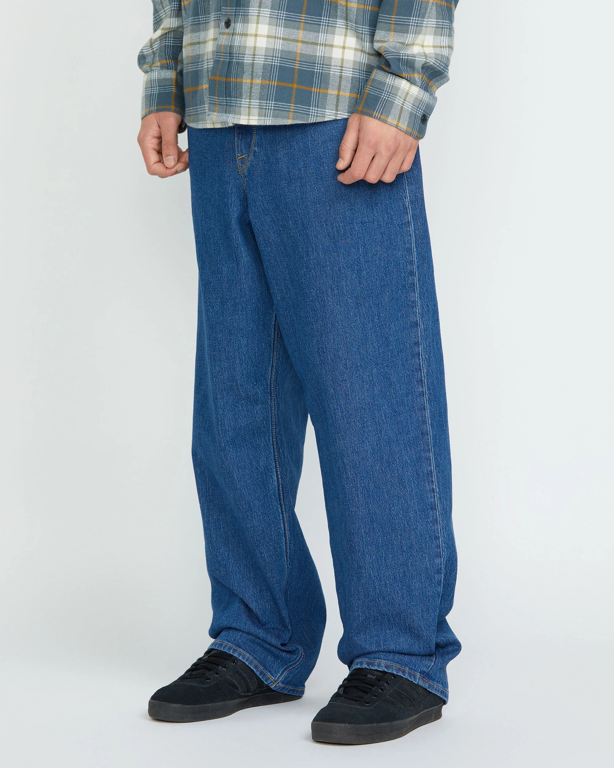 Volcom Men'S Billow Jeans - Bold Blue - Image 3
