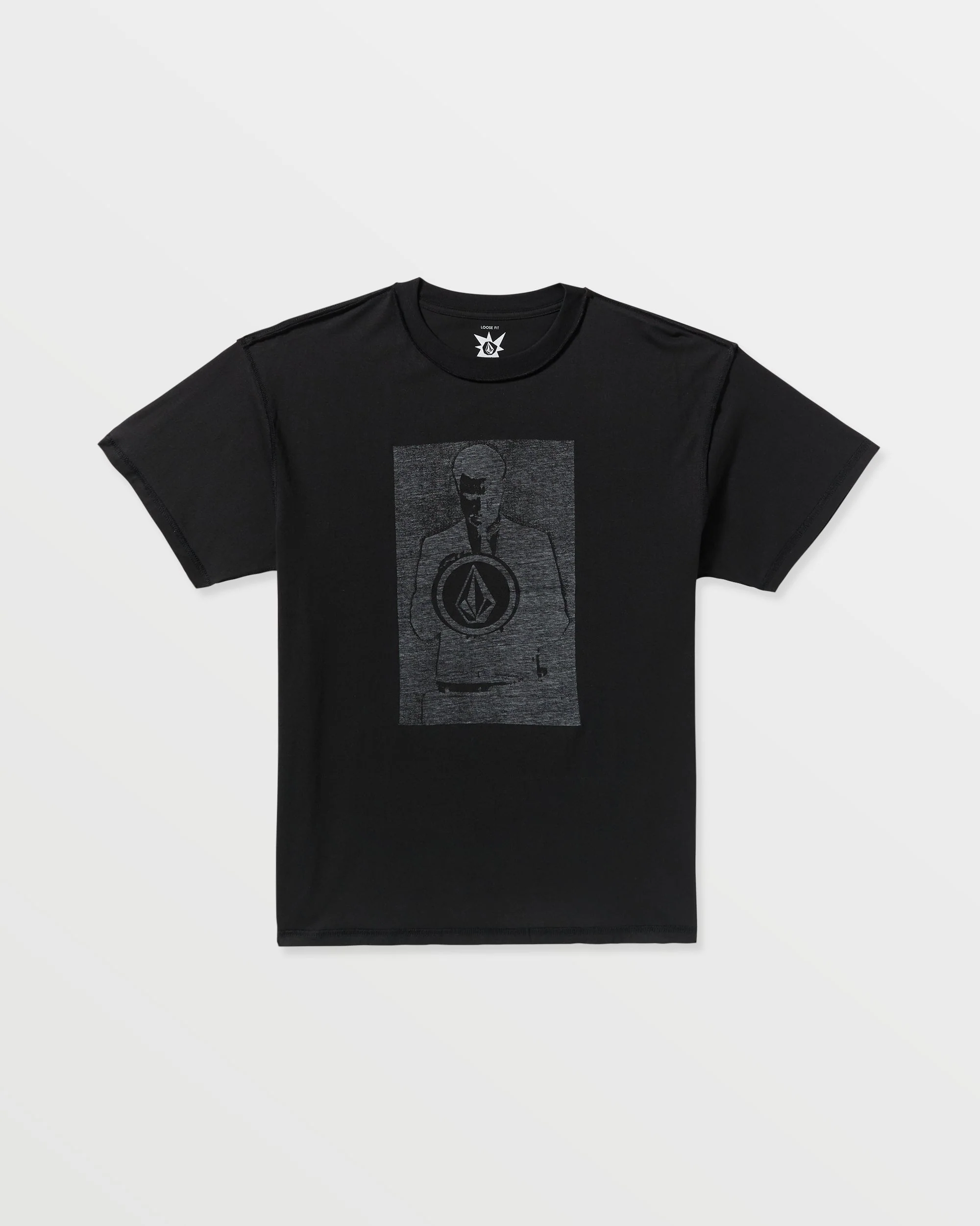 Volcom Men'S Povj Short Sleeve Tee - Black