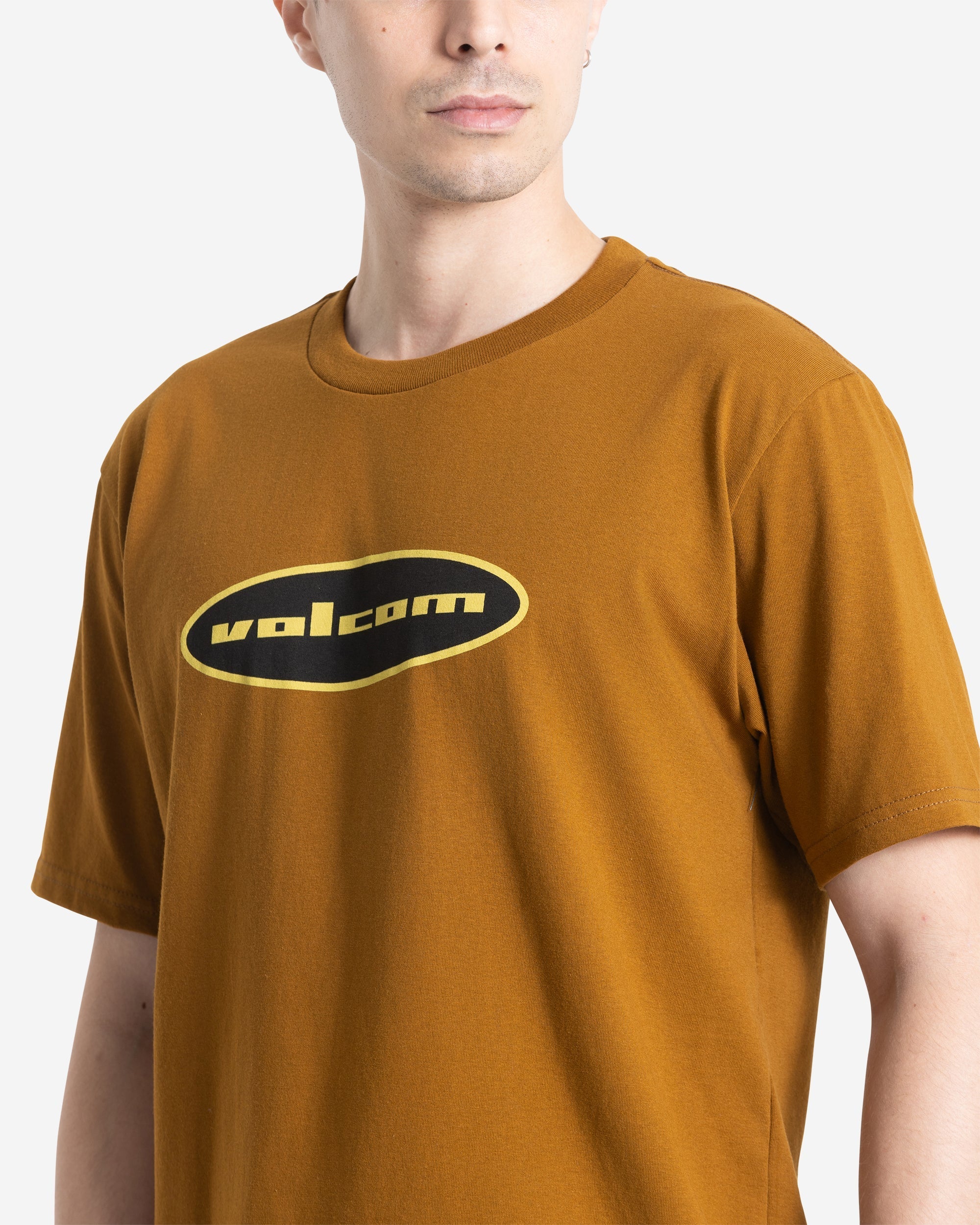 Volcom Quone Short Sleeve Tee - Major Brown - Image 3