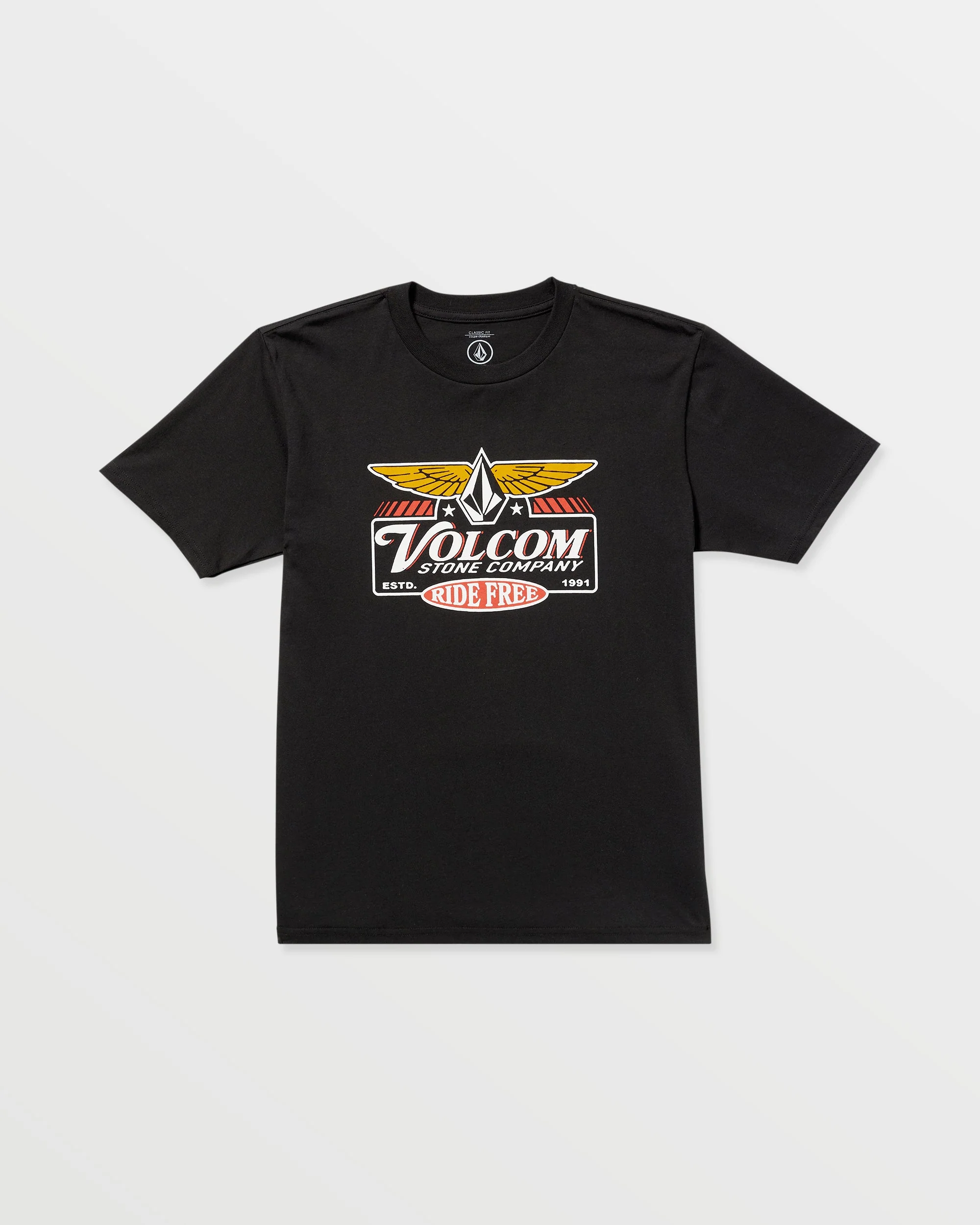 Volcom Revel Short Sleeve Tee - Black - Image 3