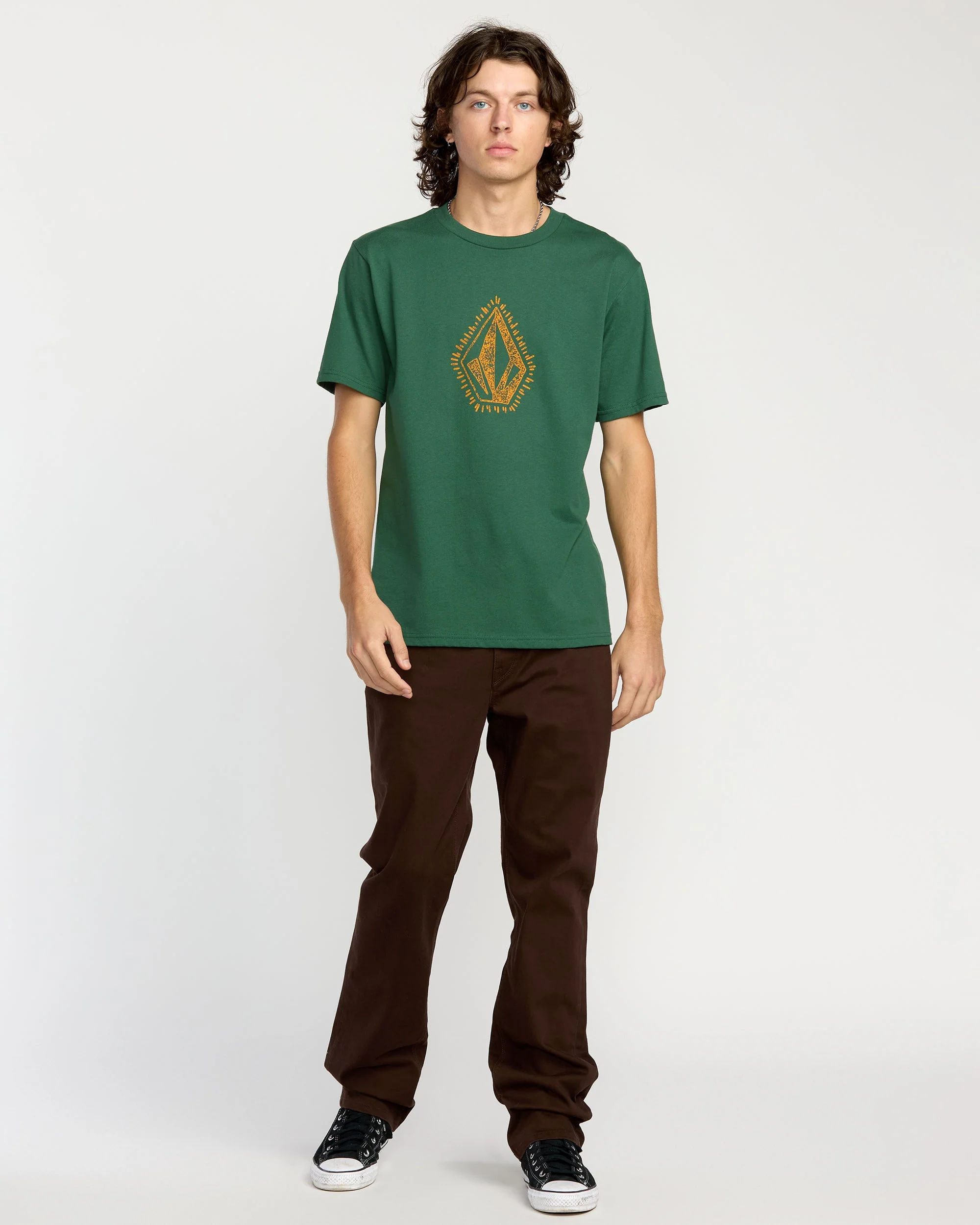 Volcom Stone Lore Short Sleeve Tee - Vineyard Green