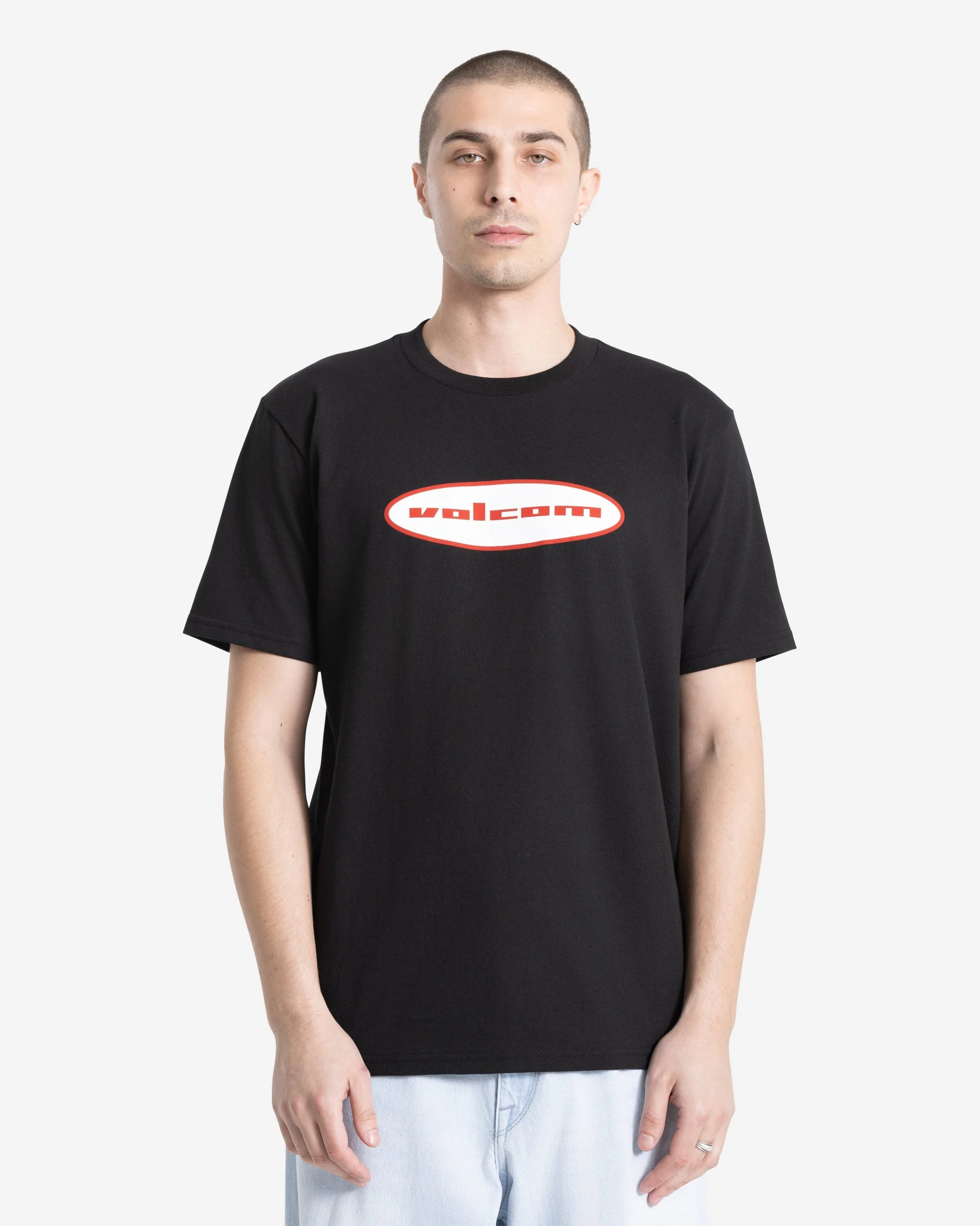 Volcom You Drain Short Sleeve Tee - Black - Image 6