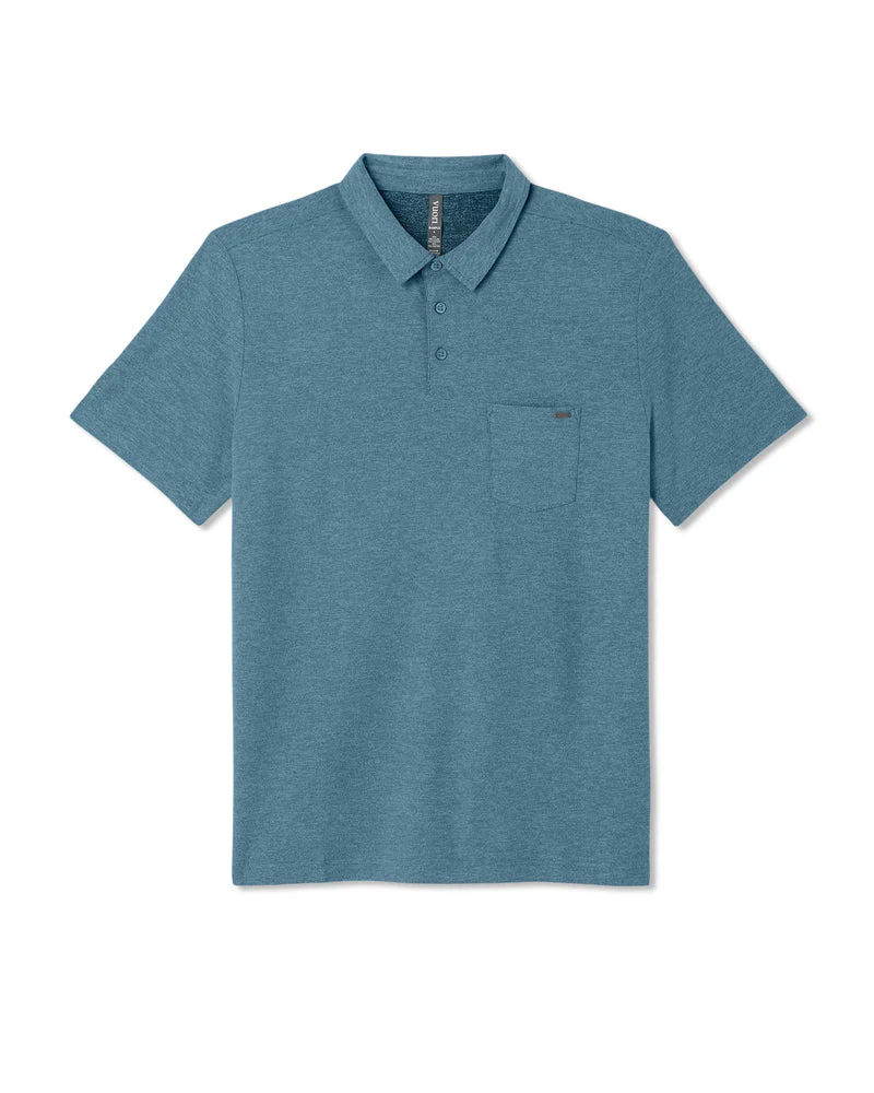 Vuori Ace Polo - Pond - Image 4
