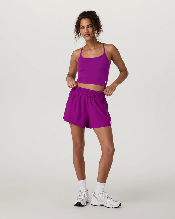 Vuori All The Feels Support Tank 2.0 - Magenta - Image 2