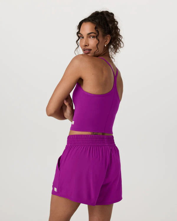 Vuori All The Feels Support Tank 2.0 - Magenta - Image 3