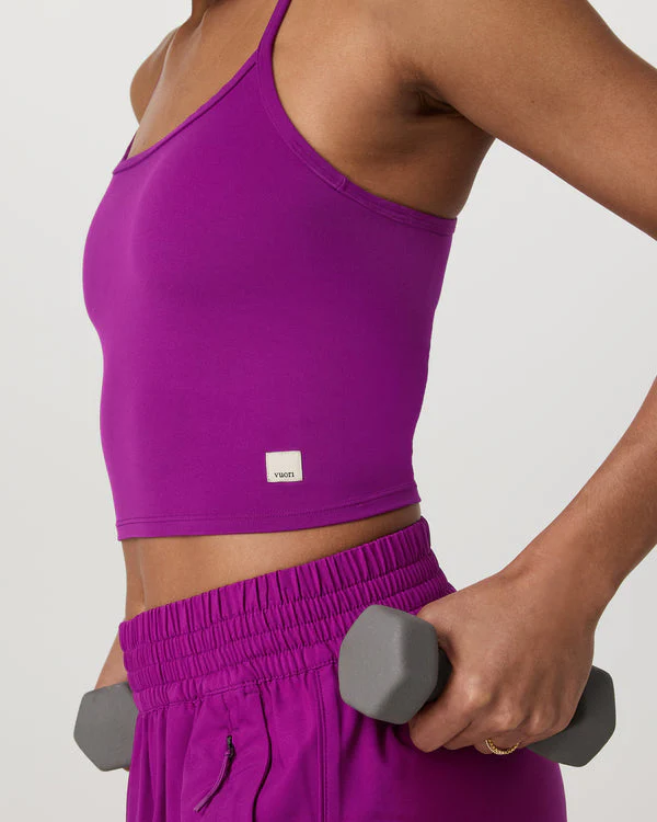 Vuori All The Feels Support Tank 2.0 - Magenta - Image 4