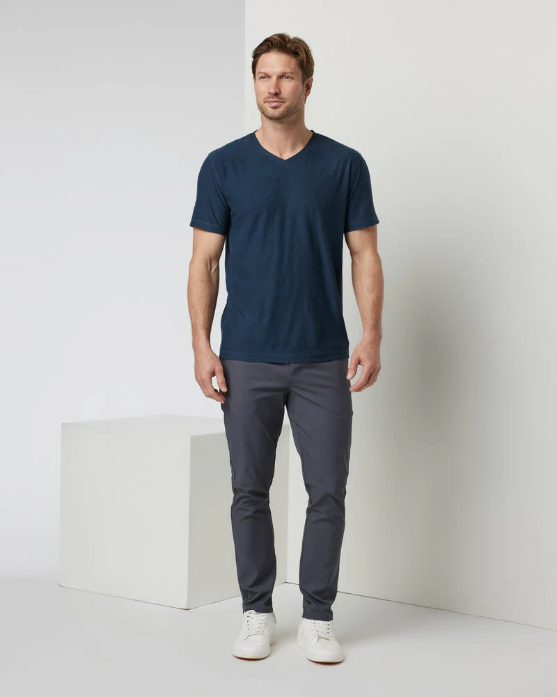 Vuori Cascade Tech Chino Pant Athletic Slim Fit 30" - Charcoal - Image 4