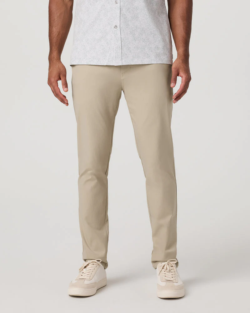 Vuori Cascade Tech Chino Pant Athletic Slim Fit 30" - Trench - Image 2