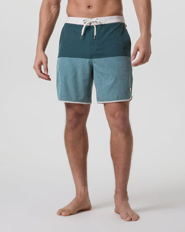 Vuori Cruise Boardshort - Deep Sea Colorblock