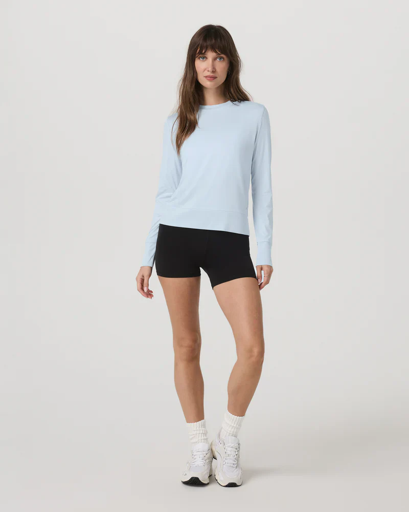 Vuori Daydream Crew - Soft Sky Heather - Image 3