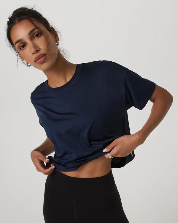 Vuori Energy Tee - Blue Coast