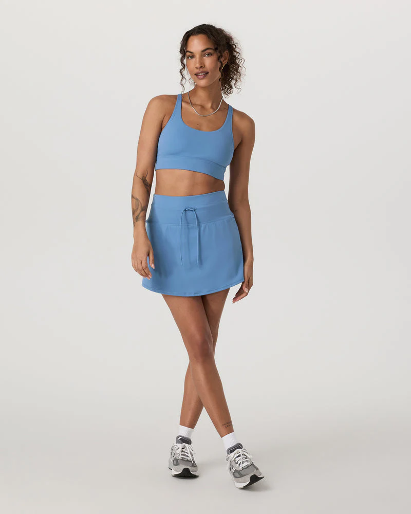Vuori Girls Yosemite Longline Bra - Light French Blue - Image 4