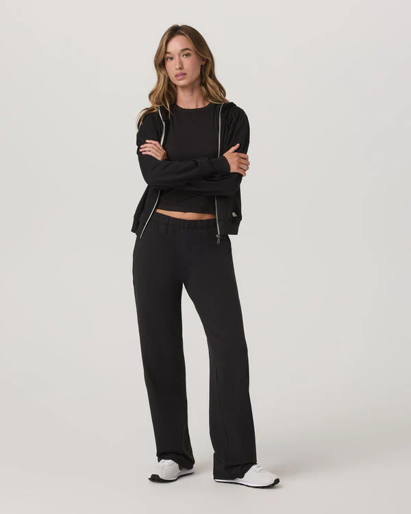 Vuori Halo Modern Straight Leg Pant - Solid Black - Image 5