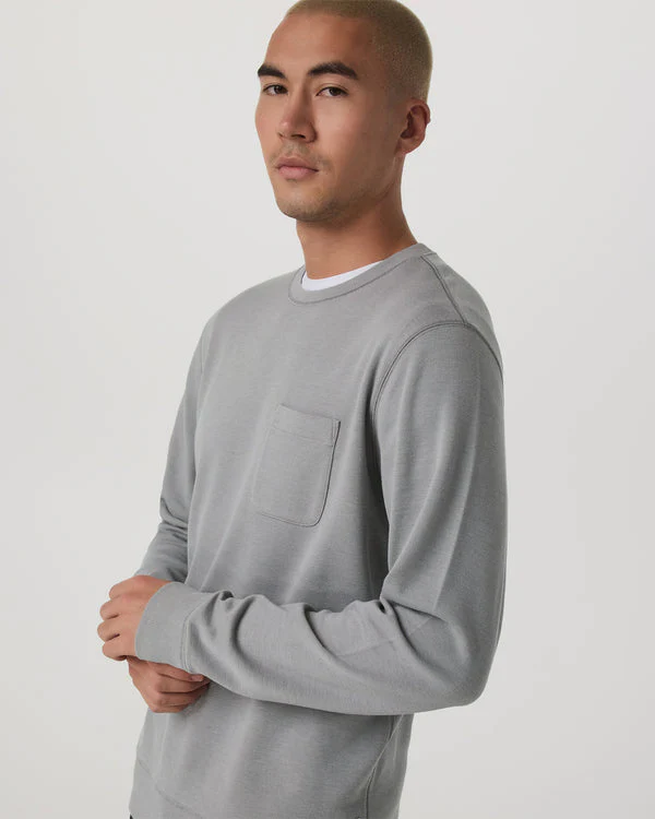 Vuori Jeffreys Crew 2.0 - Grey - Image 3
