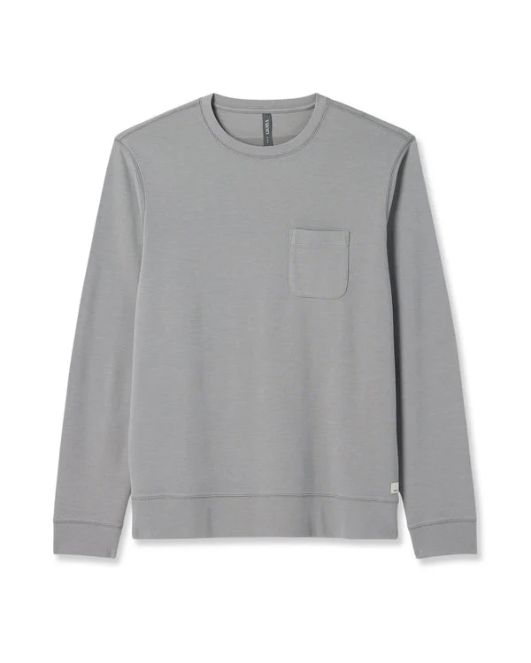 Vuori Jeffreys Crew 2.0 - Grey - Image 4