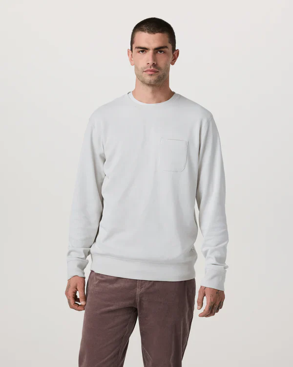 Vuori Jeffreys Crew 2.0 - Winter Grey Heather