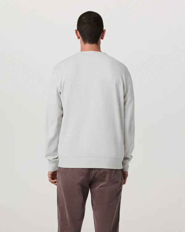 Vuori Jeffreys Crew 2.0 - Winter Grey Heather - Image 3